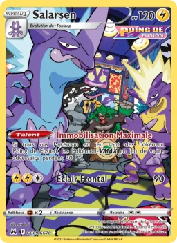 Carte Pokemon Salarsen #GG09