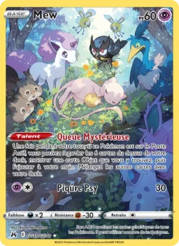 Carte Pokemon Mew #GG10