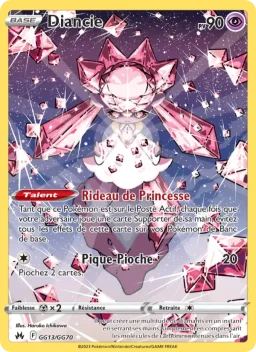 Carte Pokemon Diancie #GG13