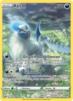 Carte Pokemon Absol #GG16