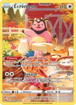 Carte Pokemon Écrémeuh #GG24
