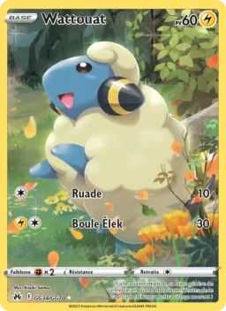 Carte Pokemon Wattouat #GG34