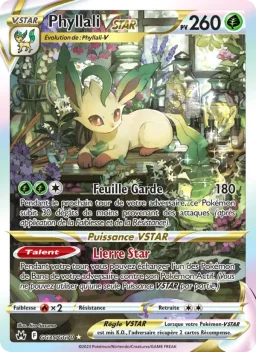 Carte Pokemon Phyllali VSTAR #GG35