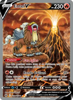 Carte Pokemon Entei V #GG36