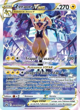 Carte Pokemon Zeraora VSTAR #GG43