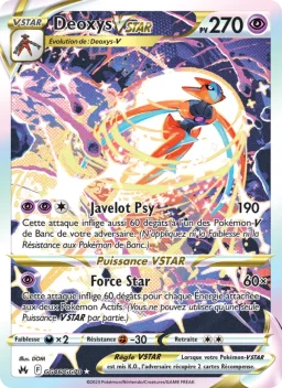 Carte Pokemon Deoxys VSTAR #GG46