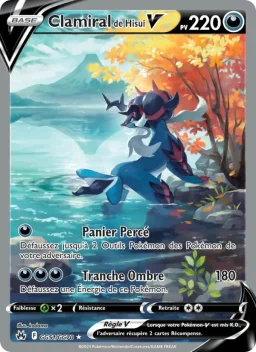 Carte Pokemon Clamiral de Hisui V #GG51