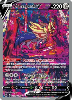 Carte Pokemon Zamazenta V #GG54