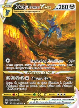 Carte Pokemon Dialga Originel VSTAR #GG68
