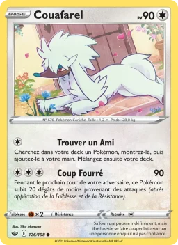 Carte Pokemon Couafarel #126