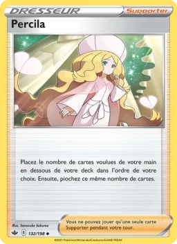 Carte Pokemon Percila #132