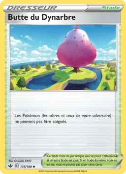 Carte Pokemon Butte du Dynarbre #135