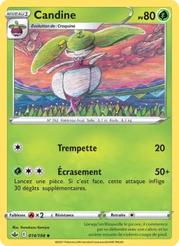 Carte Pokemon Candine #14