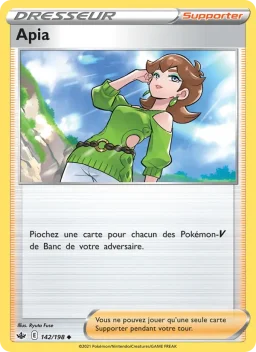 Carte Pokemon Apia #142