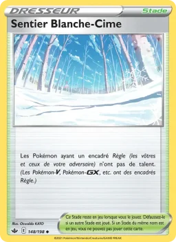 Carte Pokemon Sentier Blanche-Cime #148