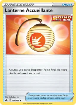 Carte Pokemon Lanterne Accueillante #156