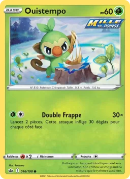 Carte Pokemon Ouistempo #16
