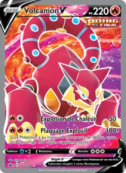 Carte Pokemon Volcanion V #162