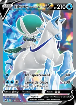 Carte Pokemon Sylveroy Cavalier du Froid V #163