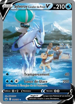 Carte Pokemon Sylveroy Cavalier du Froid V #164