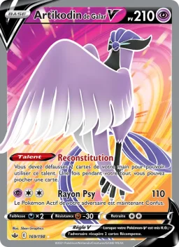 Carte Pokemon Artikodin de Galar V #169