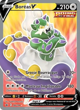 Carte Pokemon Boréas V #184
