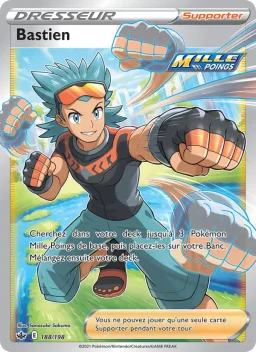 Carte Pokemon Bastien #188