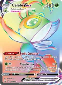 Carte Pokemon Celebi VMAX #199