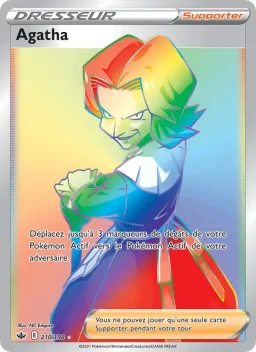 Carte Pokemon Agatha #210