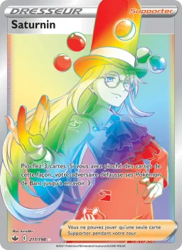 Carte Pokemon Saturnin #211
