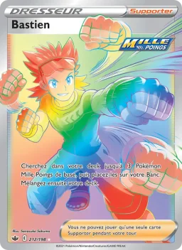 Carte Pokemon Bastien #212