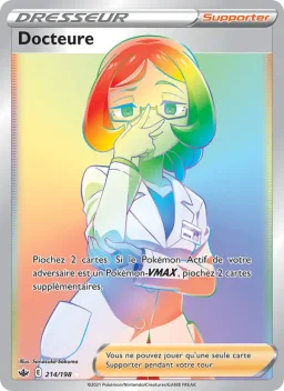 Carte Pokemon Docteure #214