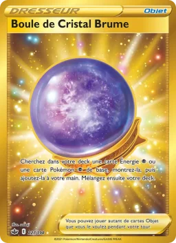 Carte Pokemon Boule de Cristal Brume #227