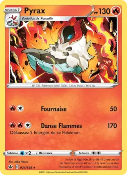 Carte Pokemon Pyrax #24