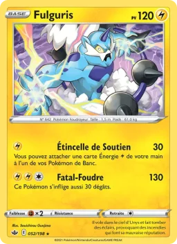 Carte Pokemon Fulguris #52