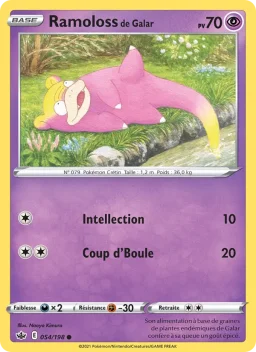 Carte Pokemon Ramoloss de Galar #54