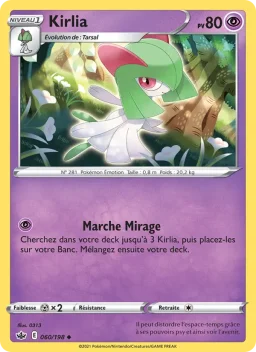 Carte Pokemon Kirlia #60