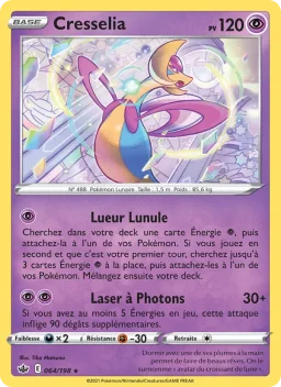 Carte Pokemon Cresselia #64