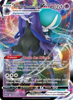 Carte Pokemon Sylveroy Cavalier d'Effroi VMAX #75