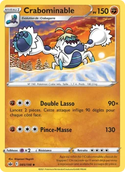 Carte Pokemon Crabominable #85