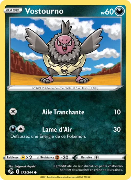 Carte Pokémon Vostourno 172/264 Commune Poing de Fusion