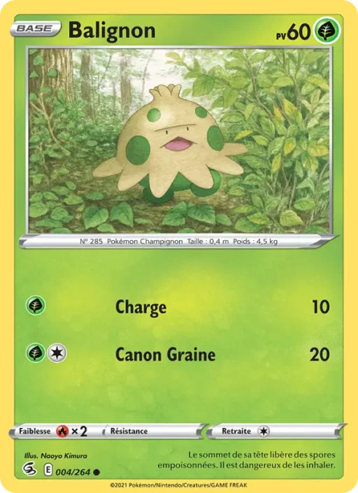 Carte Pokémon Balignon 4/264 Commune Poing de Fusion