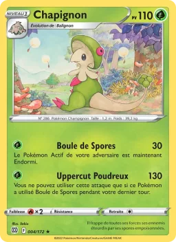 Carte Pokemon Chapignon #004