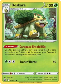 Carte Pokemon Boskara #007