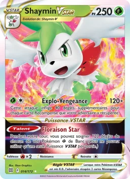 Carte Pokemon Shaymin VSTAR #014