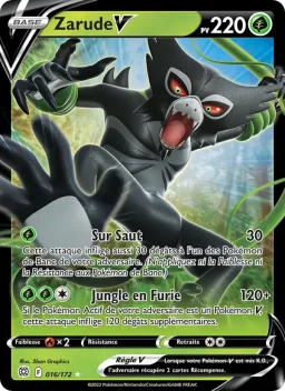 Carte Pokemon Zarude V #016