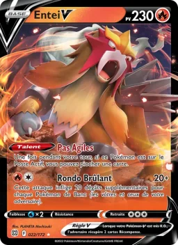 Carte Pokemon Entei V #022