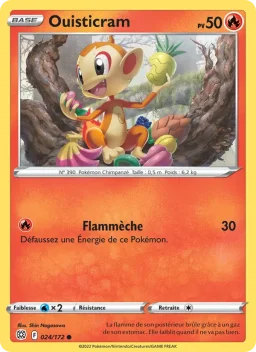 Carte Pokemon Ouisticram #024