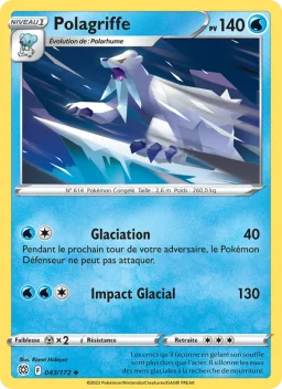 Carte Pokemon Polagriffe #043
