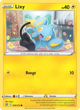 Carte Pokemon Lixy #049